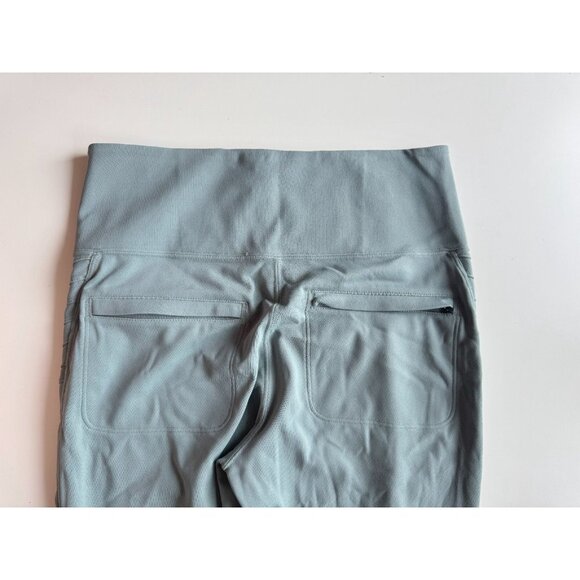 ATHLETA Delancey Moto Tight Bali Green High Rise Ankle Leggings, Size S - Picture 9 of 14